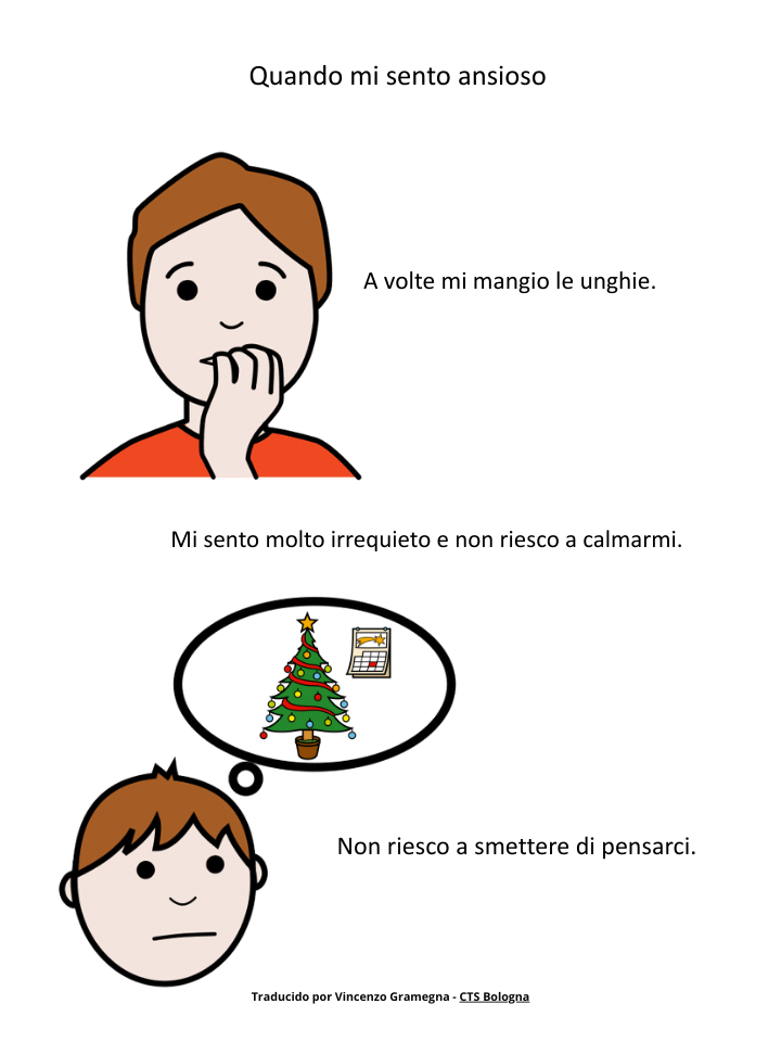 Storia sociale: quando mi sento ansioso